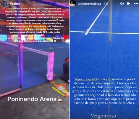 Historias jugadores pistas sin terminar Chile 2024
