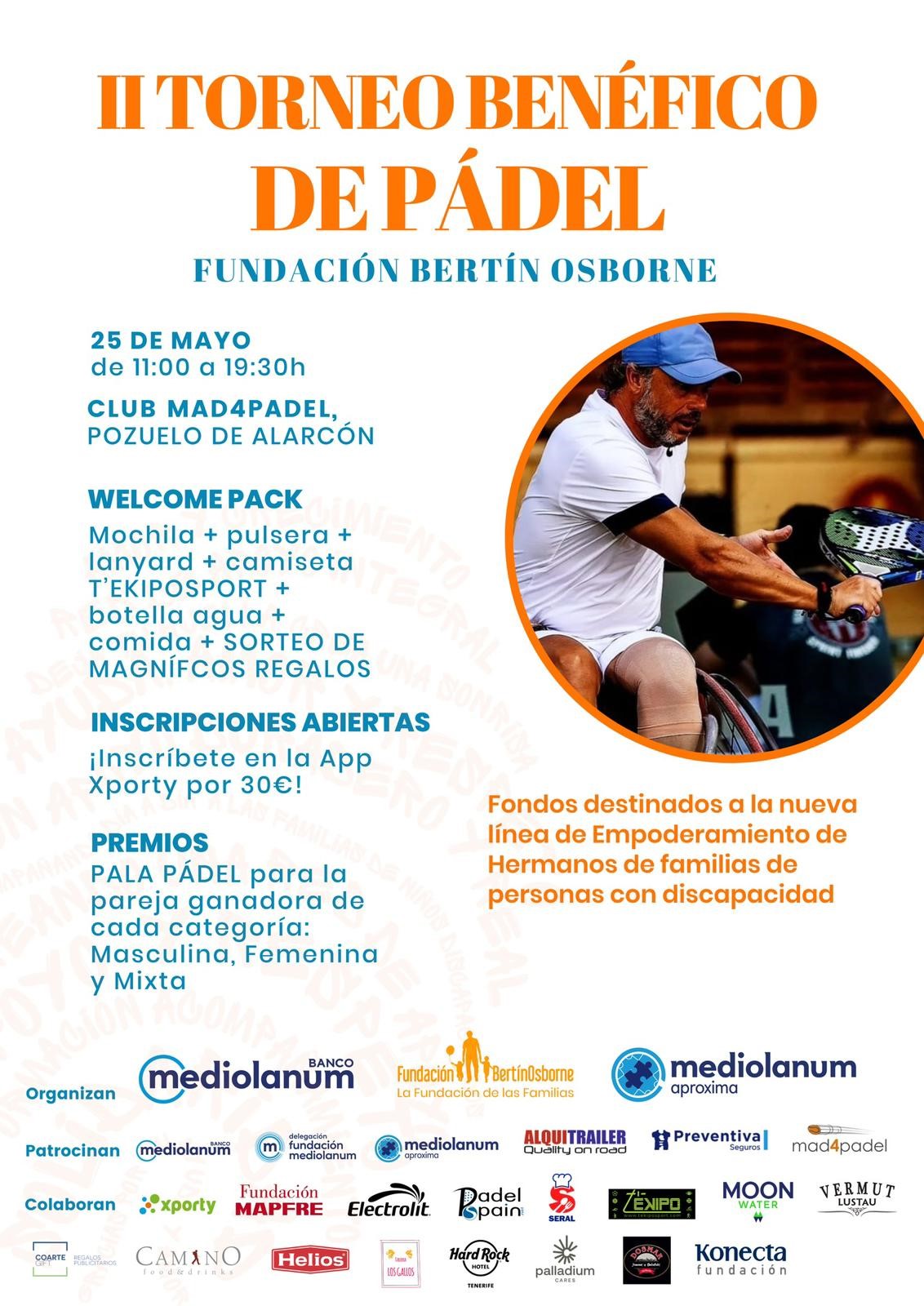 Torneo solidario Fundación bertín osborne 2024