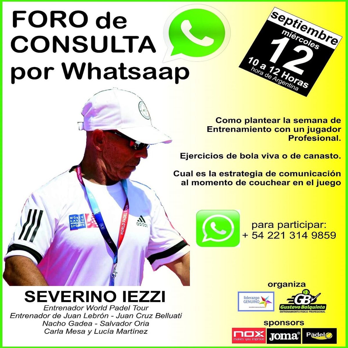 Foro wassap Severino Iezzi