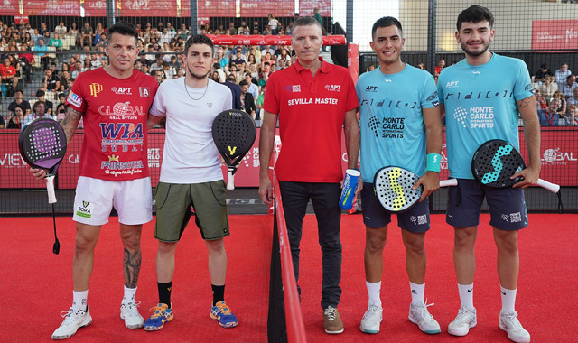 Inicio final Sevilla Master APT Padel Tour 2022
