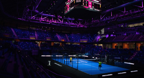 Milán encendió las luces de la última prueba del año en Premier Padel: arrancó el torneo final de la temporada inaugural