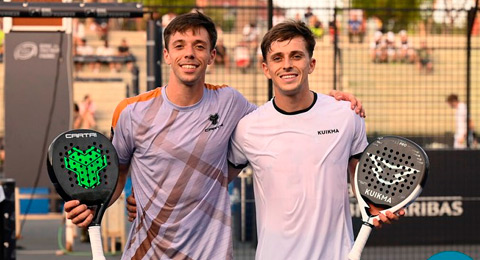 El histórico Premier Padel del Foro Itálico da sus primeros pasos