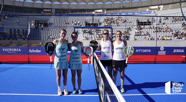Inicio semifinal Ari y Paula Marbella Master 2022