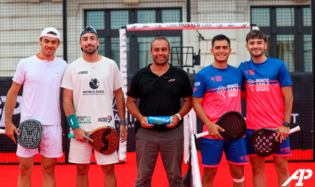 Inicio semifinal Chozas y Augsburger Mónaco master 2023