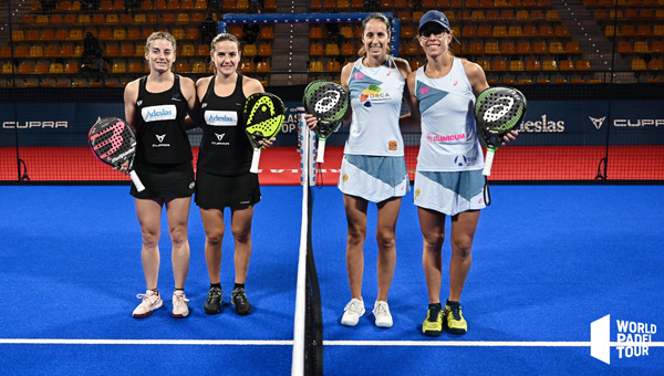 Inicio semifinal Lucía Sainz y Gemma Triay Las Rozas 2020