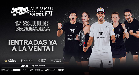 Madrid Premier Padel se acerca a la capital de España: ya puedes hacerte con tu entrada