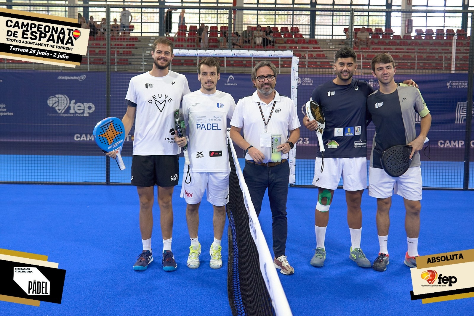 Inicio final masculina Cto España Absoluto 2023