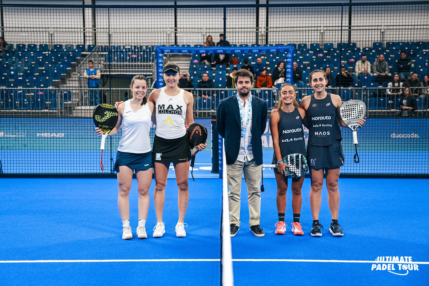 Inicio semifinal femenina A Coruña Open 2024