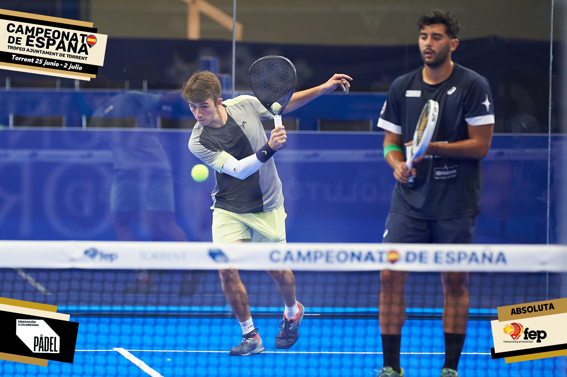 Íñigo Jofre y Diego Gil cuartos Cto España Absoluto 2023