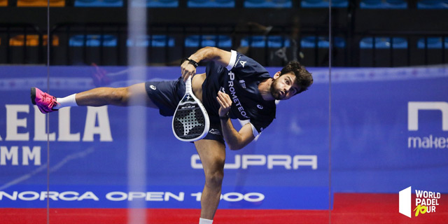 Javi Garrido primera jornada cuadro final Menorca Open 2023