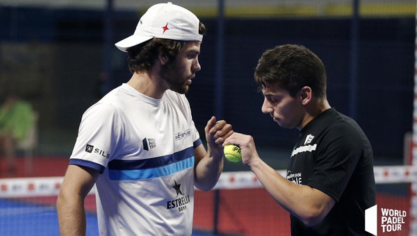 Martín Di Nenno y Javi Garrido previas vigo Open 2019