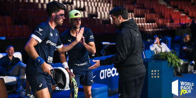 Javi Garrido y momo González inicio cuadro final Malmö Open 2023