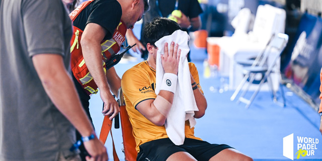 Javi Leal abandono México Open lesión tobillo noviembre 2023