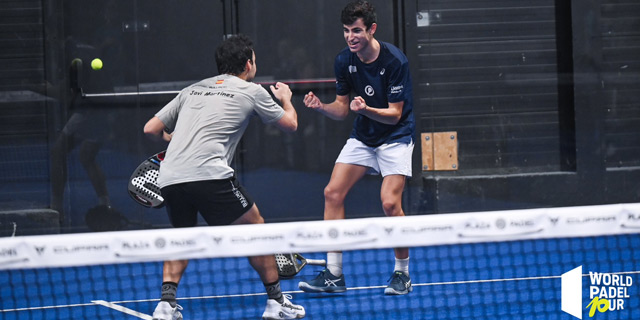 Javi Martínez y David Gala inicio cuadro final Amsterdam Open 2023