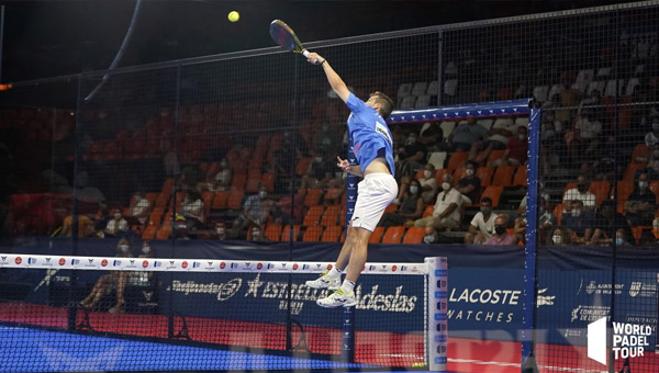 Javi Rico octavos Valencia Open remate 2021