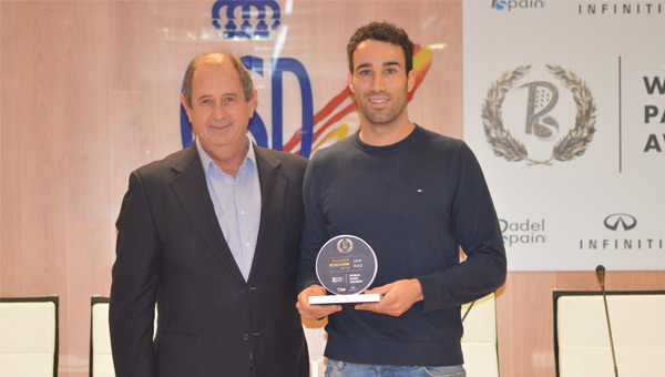 Javier Ruiz jugador revelación PWPA 2018