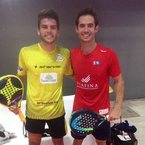 Gonzalo Rubio y Javi Garrido wpt zaragoza open 2017 previas