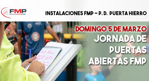 Regresan las jornadas de puertas abiertas de la FMP: llamada a los menores para que descubran el pádel