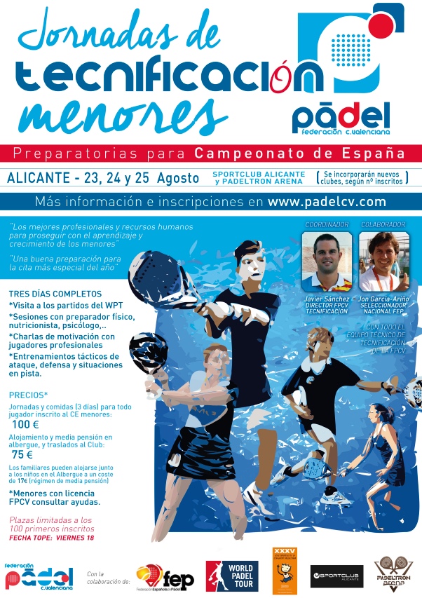 Jornadas preparatorias menores FPCV
