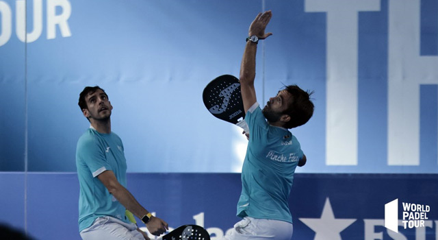 José Antonio García Diestro y Antonio Fernández inicio cuadro final Menorca 2022