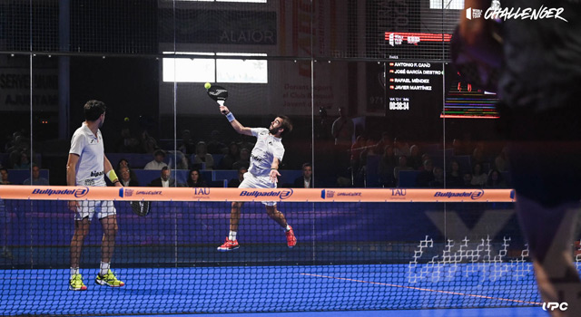 Antonio 'Pincho' Fernández y José Antonio Gª Diestro final Challenger Menorca