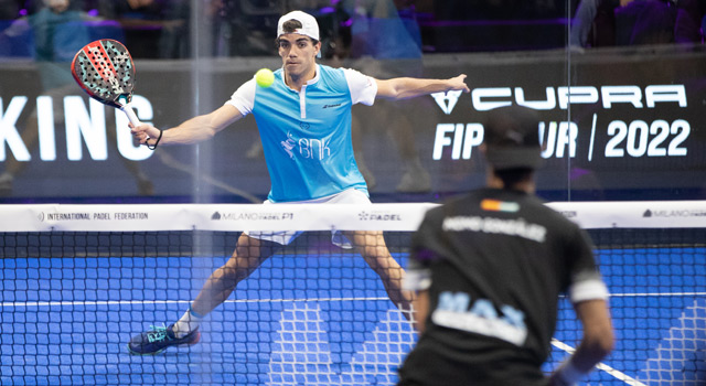 Juan Lebrón cuartos de final Milán Premier Padel 2022