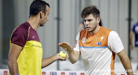 González y Restivo viven su particular maratón para llegar al cuadro final