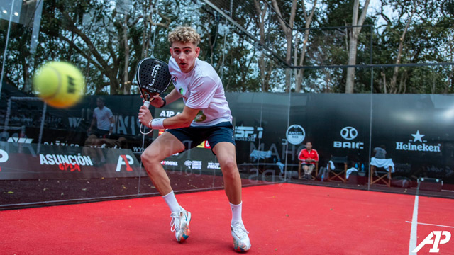 Juan ignacio Rubini segunda joranda inicio cuadro final A1 Padel 2023