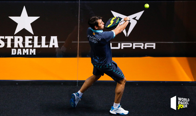 Juanlu Esbrí segunda sesión dieciseisavos de final Madrid Master 2023 