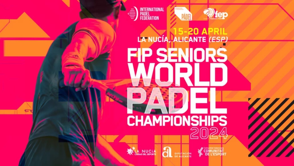 Cartel Campeonato mundo veteranos la nucía 2024