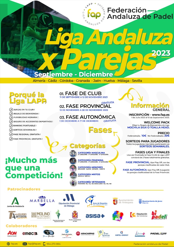 Lanzamiento Liga Andaluza por equipos