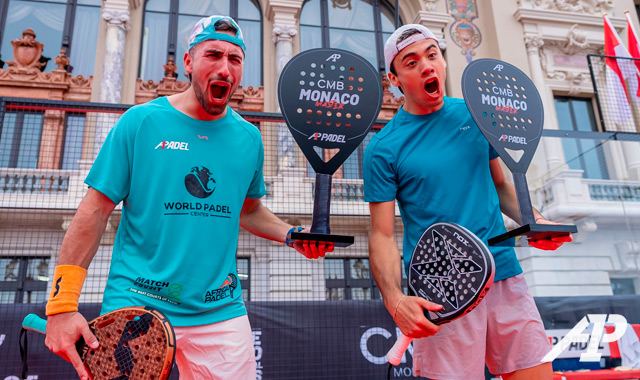 Álex Chozas y Leo Augsburger final Mónaco 2023