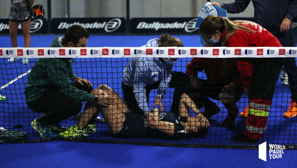 Lesión Nuria Rodríguez Las Rozas Open