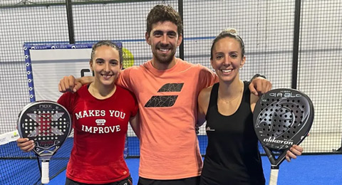 Lorena Rufo y Carla Mesa, pareja muy ofensiva en busca de grandes partidos