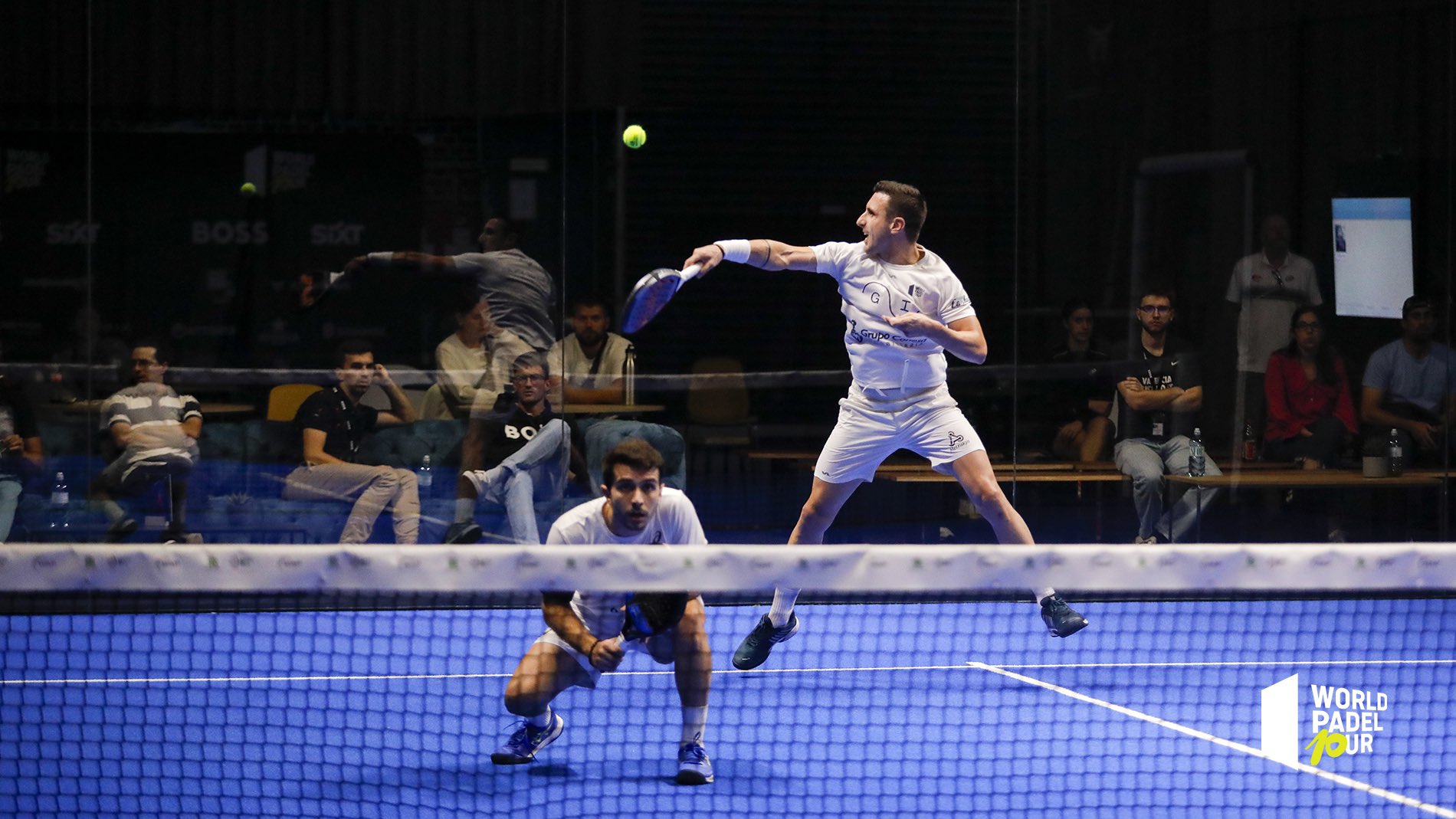 Lucas Bergamini y Víctor Ruiz lesión German Padel Open 2023