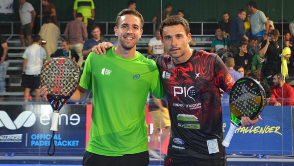 Lucho Capra y Lucas Campagnolo partido octavos WPT Challenger Lugo