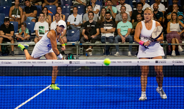 Lucía Sainz y Aranza Osoro octavos de final Madrid Premier Padel P1 2023