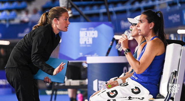 Lucía Sainz y Sofia Araújo inicio cuadro final Mexico Open 2022