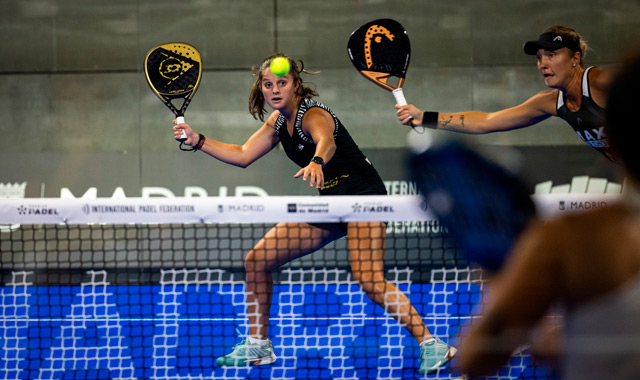 Marta Borrero y Ksenia Sharifova 1/16 Madrid Premier Padel 2023