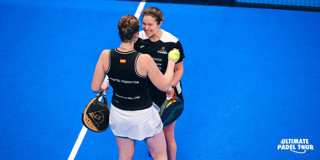 Marta Caparrós y Marta Barrera octavos de final UPT A Coruña Open 2024