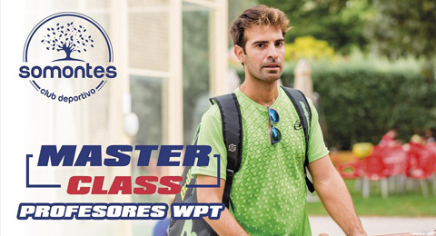 Disfruta de las Master Class del CD Somontes con profesores WPT