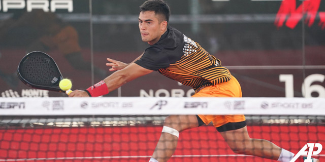 Maxi Arce cuartos de final Verbier Master 2023 A1 Padel