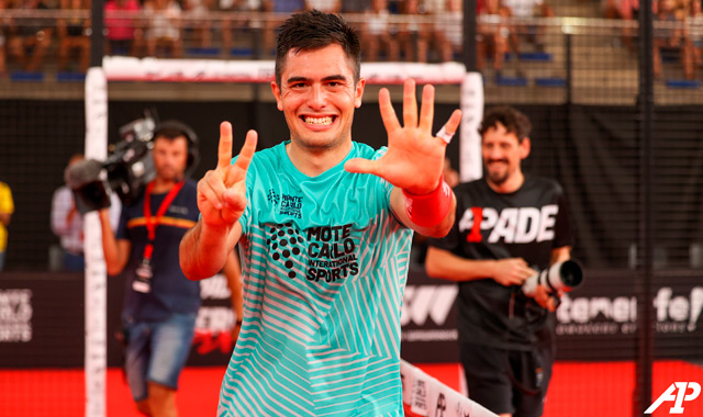 Maxi Arce final Tenerife Open A1 Padel 2023