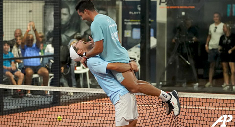 Maxi Sánchez y Andrés Britos se elevan con un final apoteósico en Sudáfrica