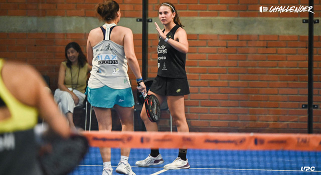 Melania Merino inicio cuadro final Challenger Calanda 2022