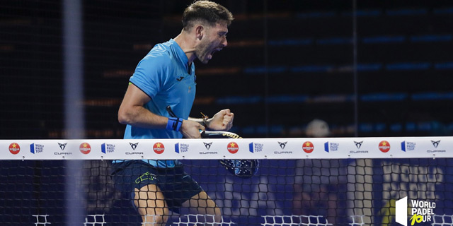 Miguel Benítez inicio cuadro final menorca Open 2023