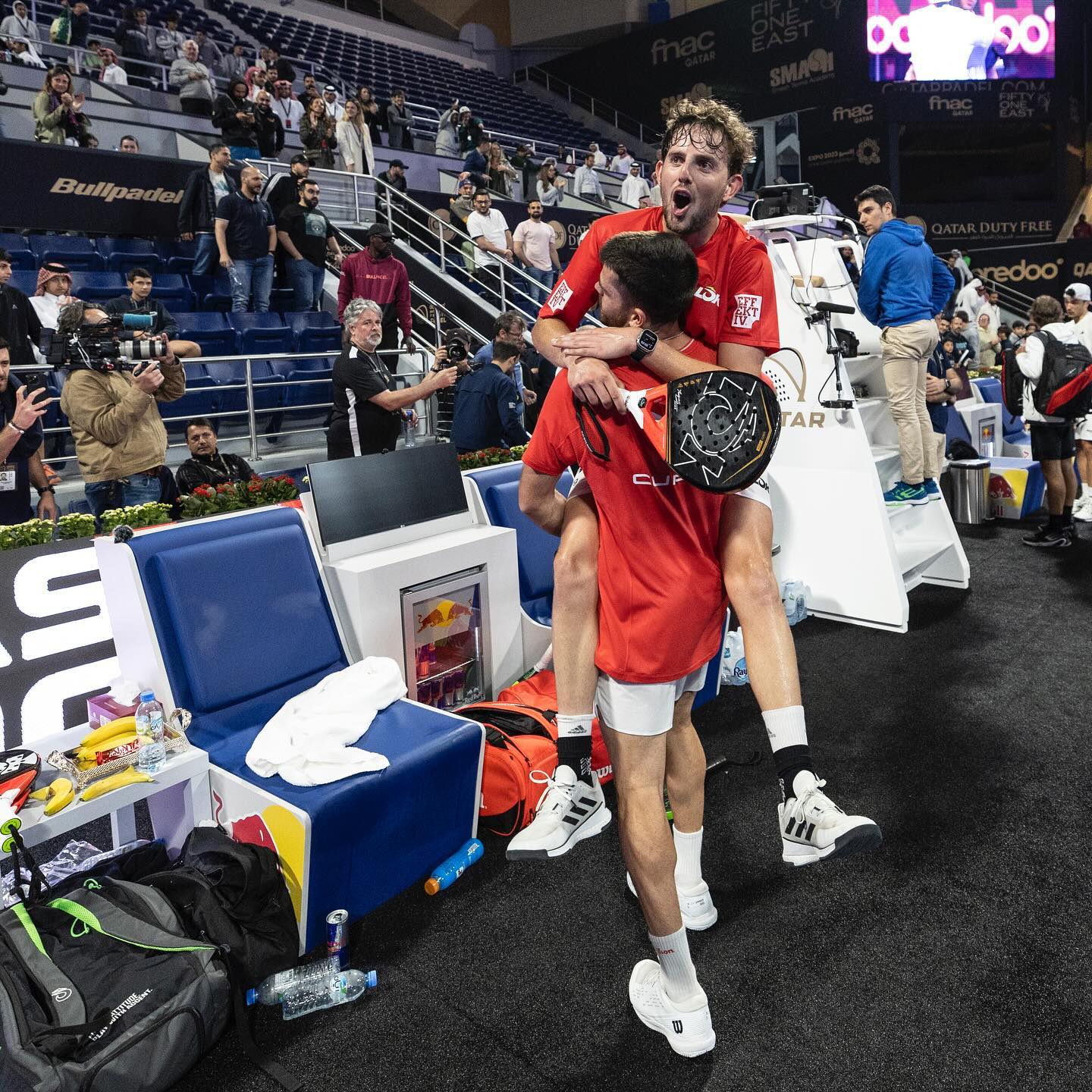Miguel Yanguas y Javi Garrido octavos Catar Major Premier Padel 2024
