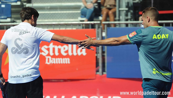 Nacho Gadea y Aday Santana victoria 1/16 Valladolid Open