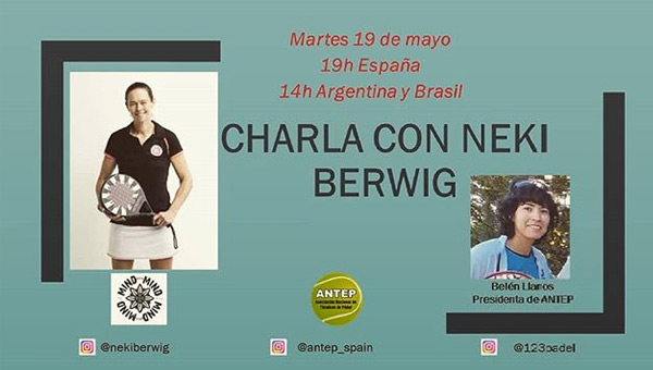 Charla con Neki Berwig ANTEP
