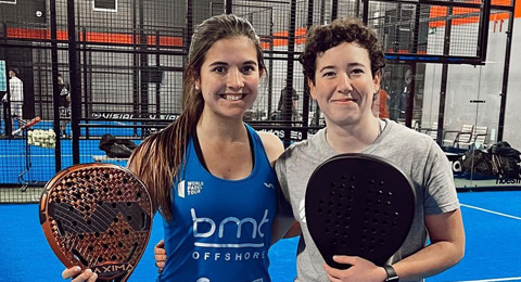Nuevo equipo listo para la competición: Noa Cánovas y Araceli Martínez